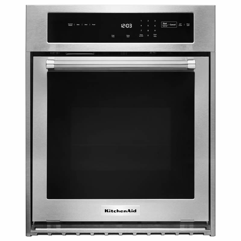KitchenAid 24 Smart Single Wall Oven with True Convection