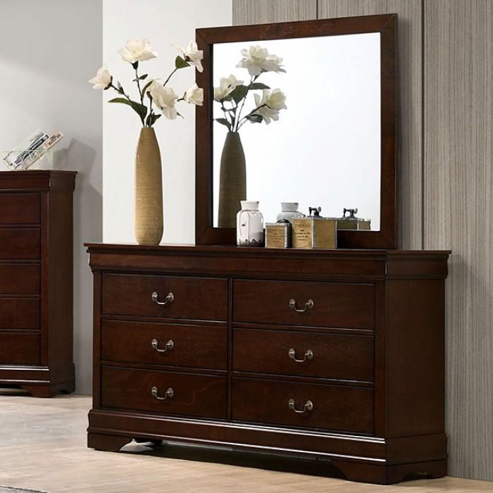 Furniture of America Louis Philippe 6-Drawer Dresser CM7966CH-D IMAGE 3