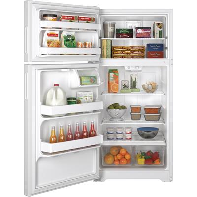 Hotpoint 28-inch, 14.6 cu. ft. Top Freezer Refrigerator HPS15BTHLWW IMAGE 2