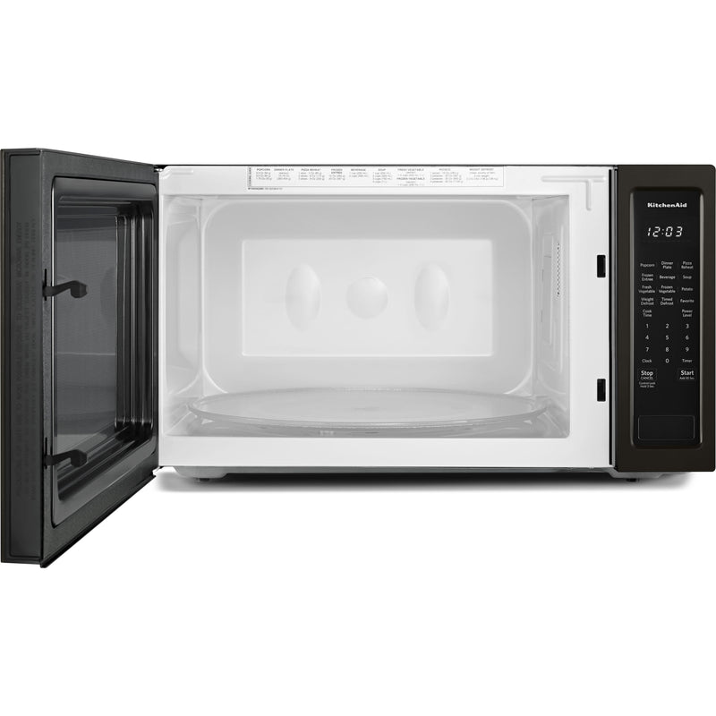 KitchenAid 24-inch, 2.2 cu. ft. Countertop Microwave Oven KMCS3022GBS IMAGE 2