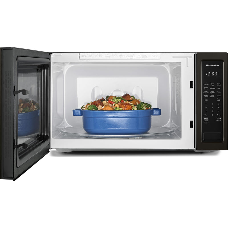KitchenAid 24-inch, 2.2 cu. ft. Countertop Microwave Oven KMCS3022GBS IMAGE 3