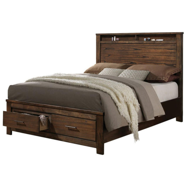 Acme Furniture Merrilee King Panel Bed with Storage 21677EK IMAGE 1