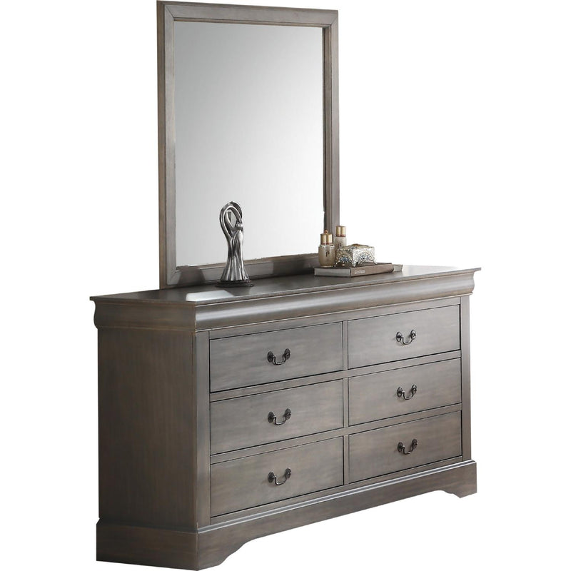 ACME Furniture Louis Philippe Dresser, Antique Gray, One Size