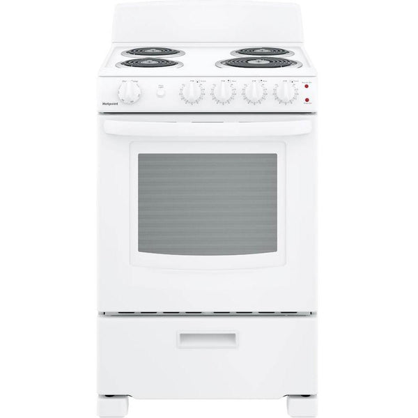 RA724KWH by Hotpoint - Hotpoint® 24 Electric Free-Standing Range