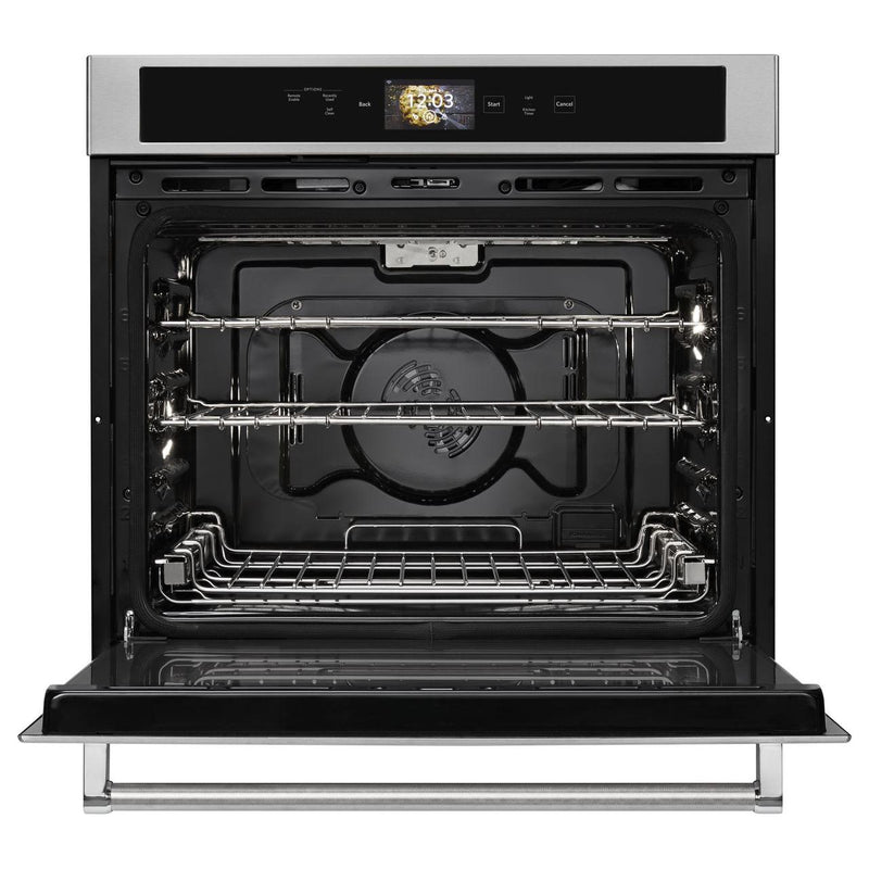 KitchenAid 30-inch, 5.0 cu.ft. Built-in Single Wall Oven with True Convection KOSE900HSS IMAGE 2
