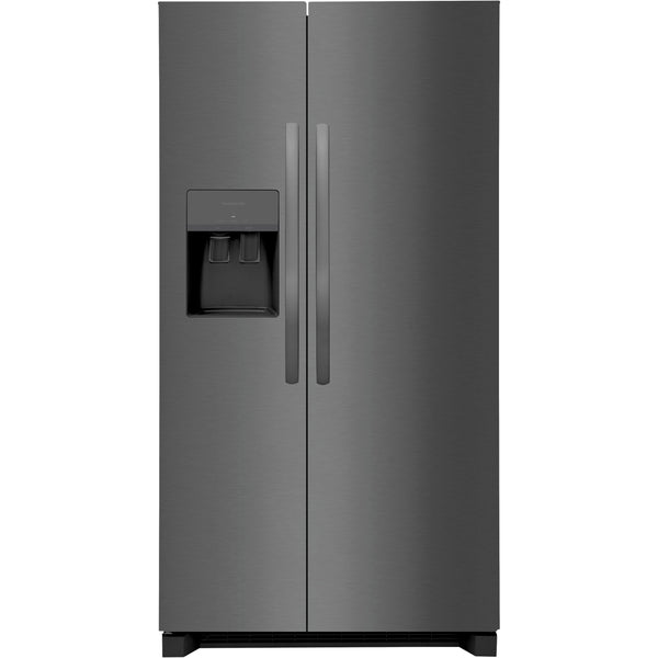 Frigidaire 36-inch, 25.6 cu.ft. Freestanding Side-by-Side Refrigerator with Ice and Water Dispensing System FRSS2623AD IMAGE 1