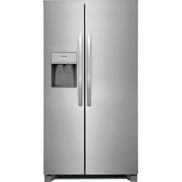 Frigidaire 36-inch, 22.2 cu.ft. Counter-Depth Side-by-Side Refrigerator with External Water and Ice Dispensing System FRSC2333AS IMAGE 1