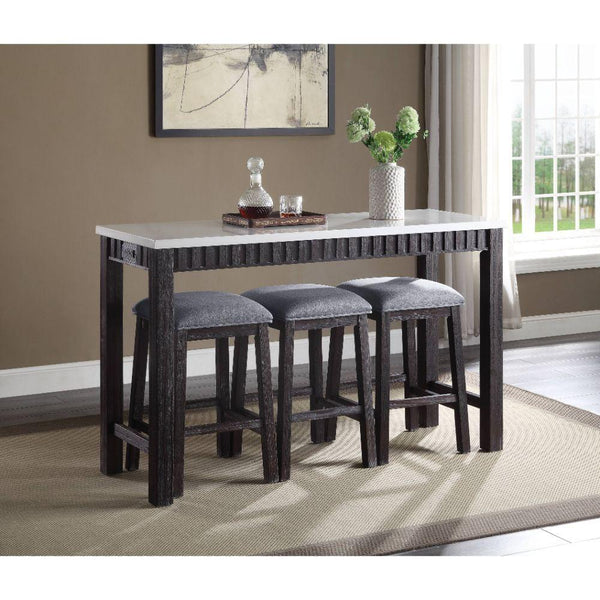Acme Furniture Necalli 5 pc Counter Height Dinette 72930 IMAGE 1