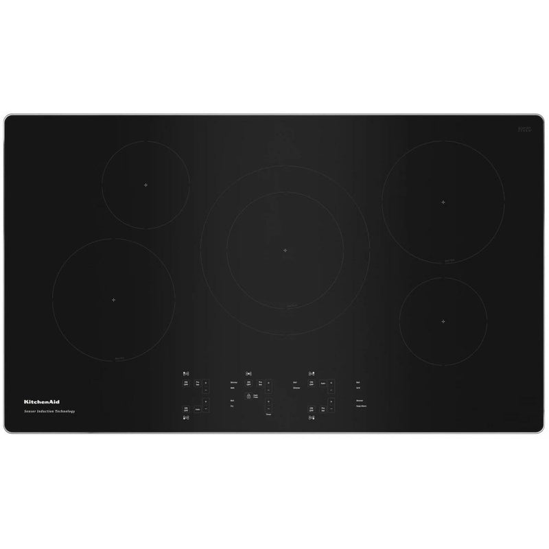 KitchenAid 36 Electric Cooktop Stainless Steel KCED606GSS - Best Buy