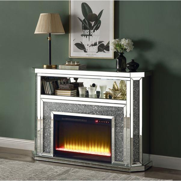 Acme Furniture Noralie Freestanding Electric Fireplace AC00508 IMAGE 11